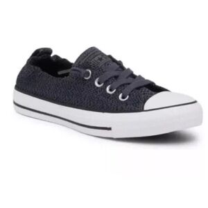 Converse Shoreline Slip On Chuck Taylor All Star Black Gray Shark US 5 Women’s